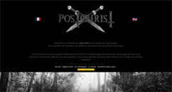 Desktop Screenshot of postchrist.com